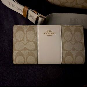 Coach slim wallet